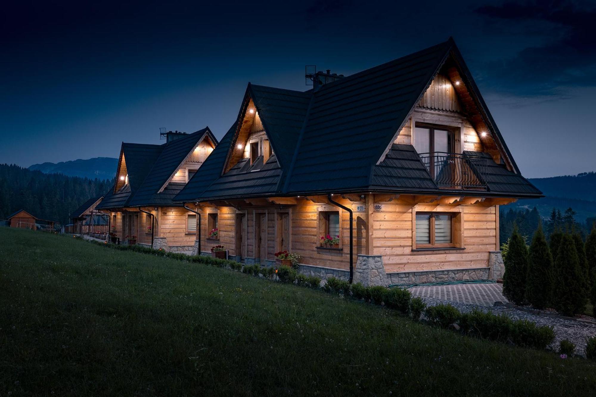 Witowianskie Domki Z Kominkiem, Jacuzzi I Sauna Дзяніш Екстер'єр фото