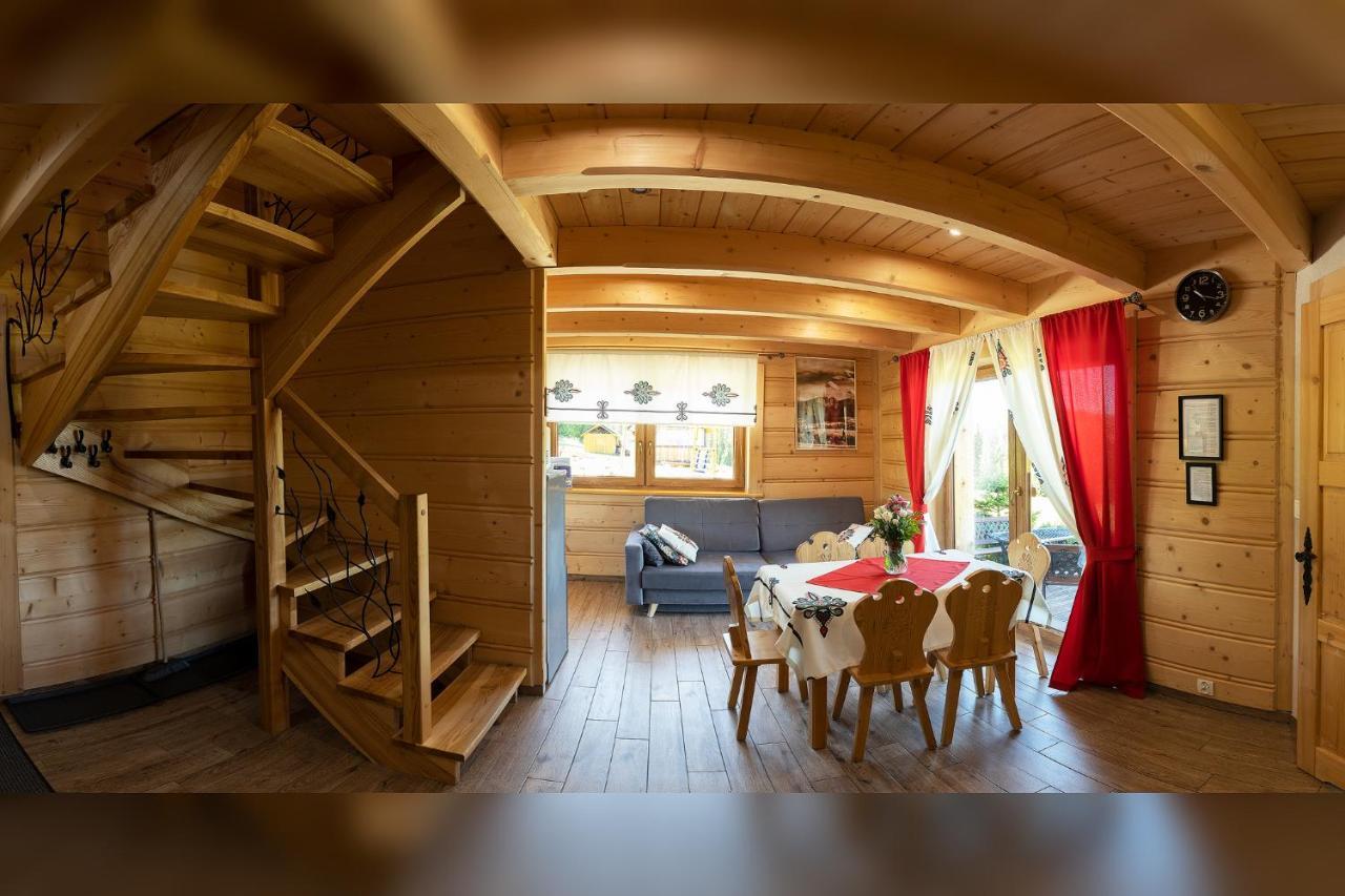 Witowianskie Domki Z Kominkiem, Jacuzzi I Sauna Дзяніш Екстер'єр фото