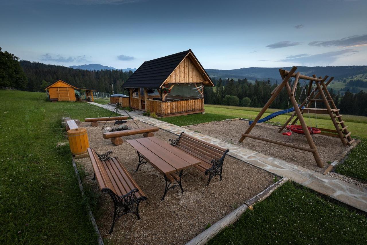 Witowianskie Domki Z Kominkiem, Jacuzzi I Sauna Дзяніш Екстер'єр фото