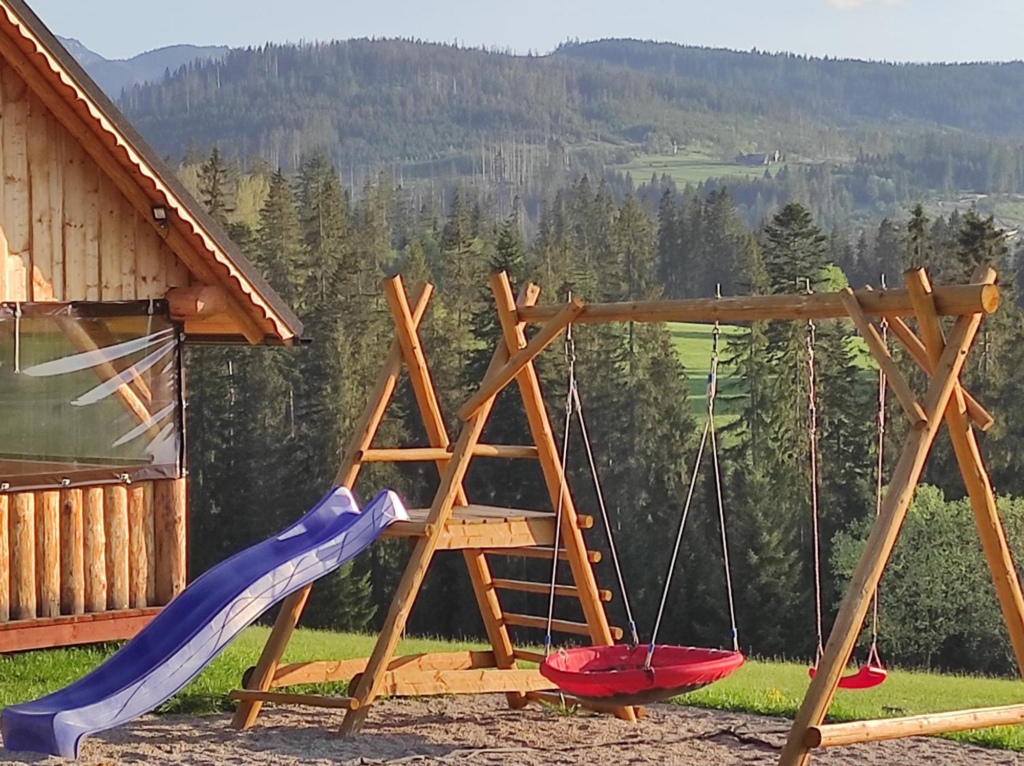 Witowianskie Domki Z Kominkiem, Jacuzzi I Sauna Дзяніш Екстер'єр фото