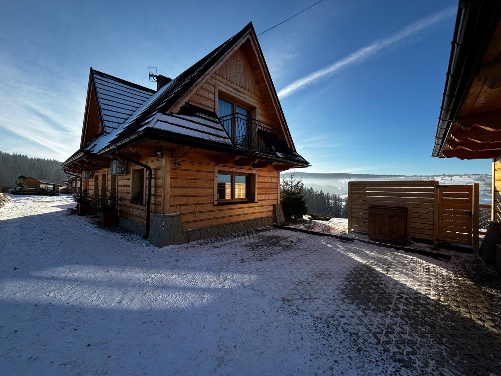 Witowianskie Domki Z Kominkiem, Jacuzzi I Sauna Дзяніш Екстер'єр фото